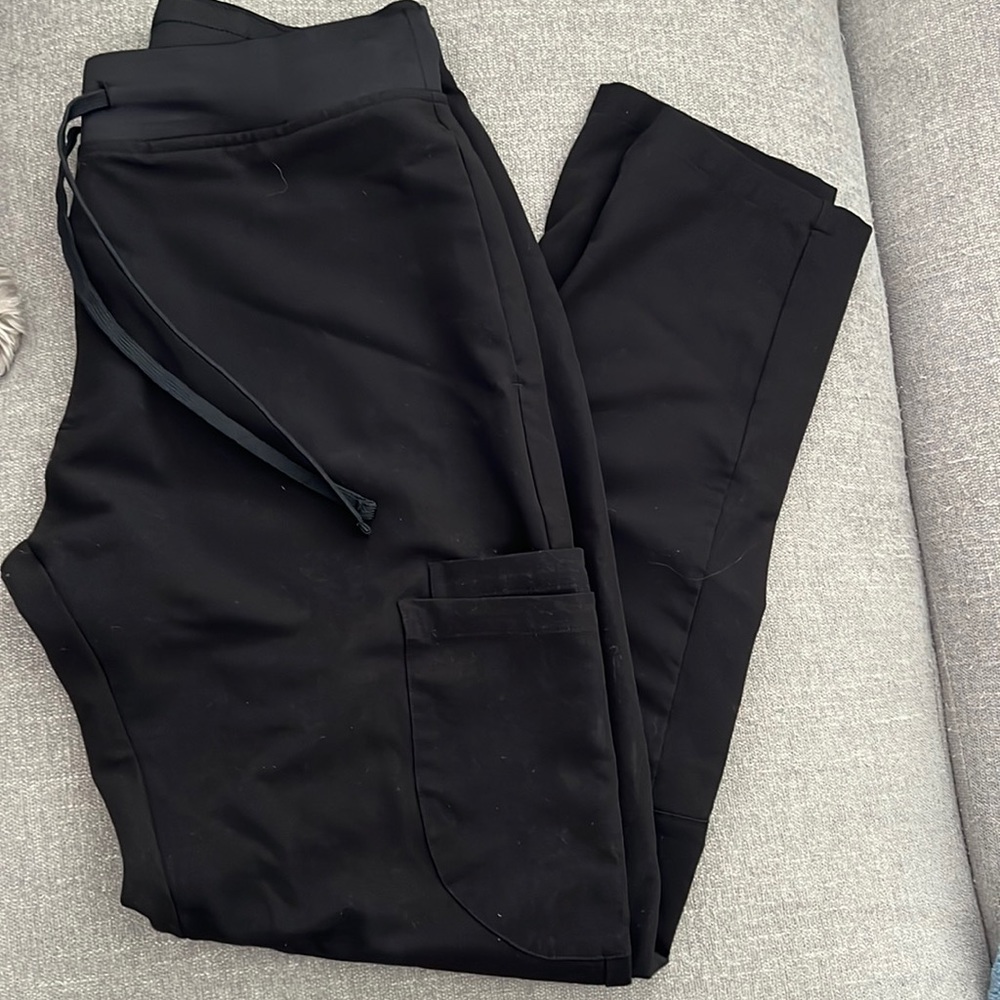 Slim scrub pants